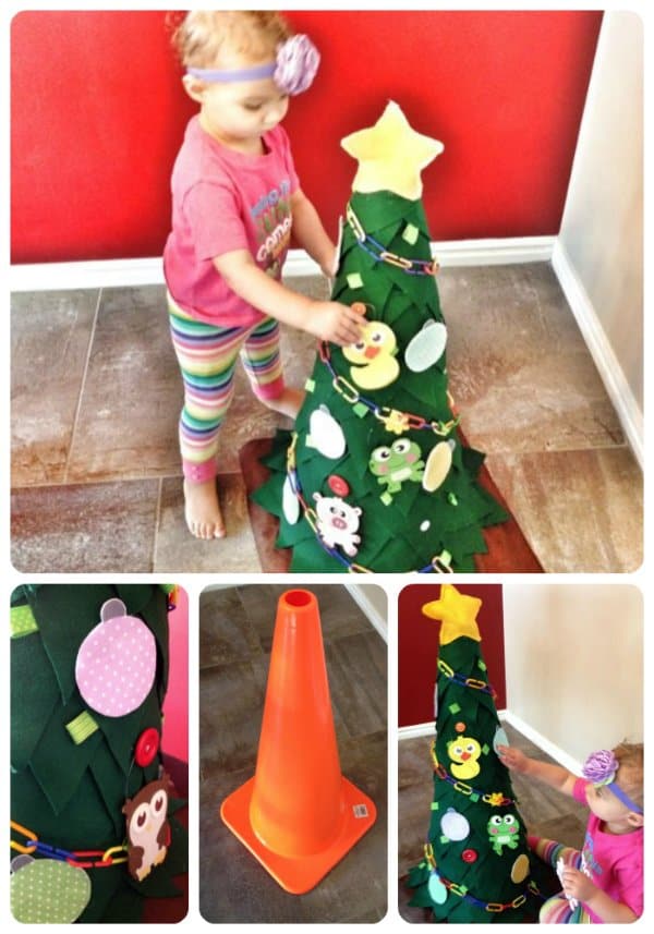 toddler tree Christmas tradition