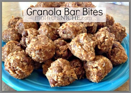 Granola bar bites + other amazing freezer recipes