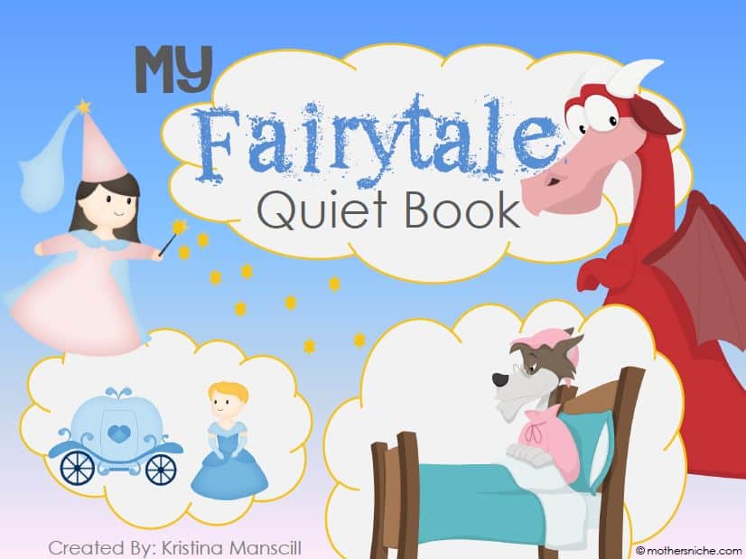 New! Printable Fairytale Quiet Book