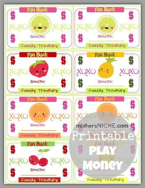 printable money for kids