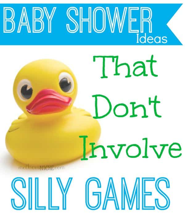 Non-Game Baby Shower Ideas