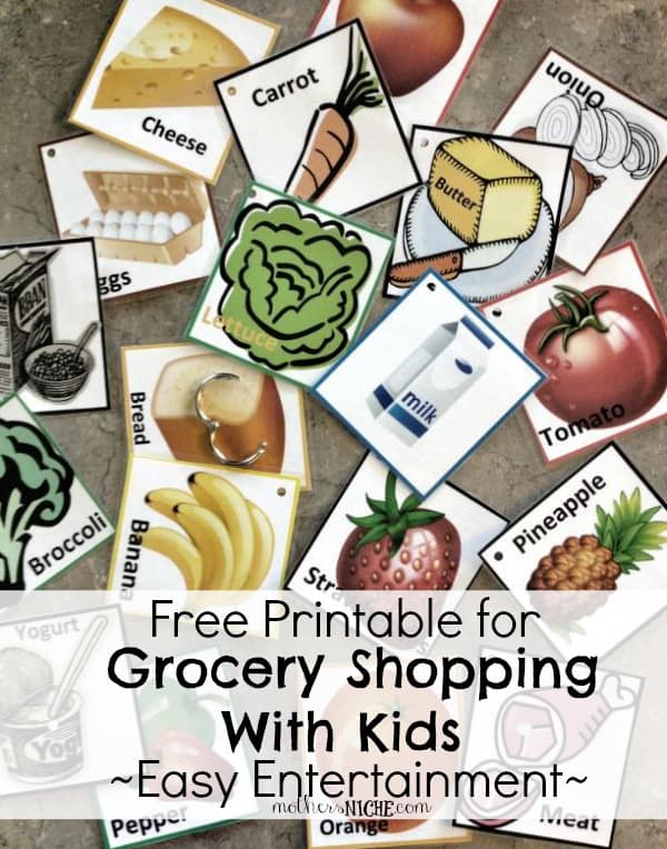 distract the kids and make grocery shopping less horrible on the parents :)