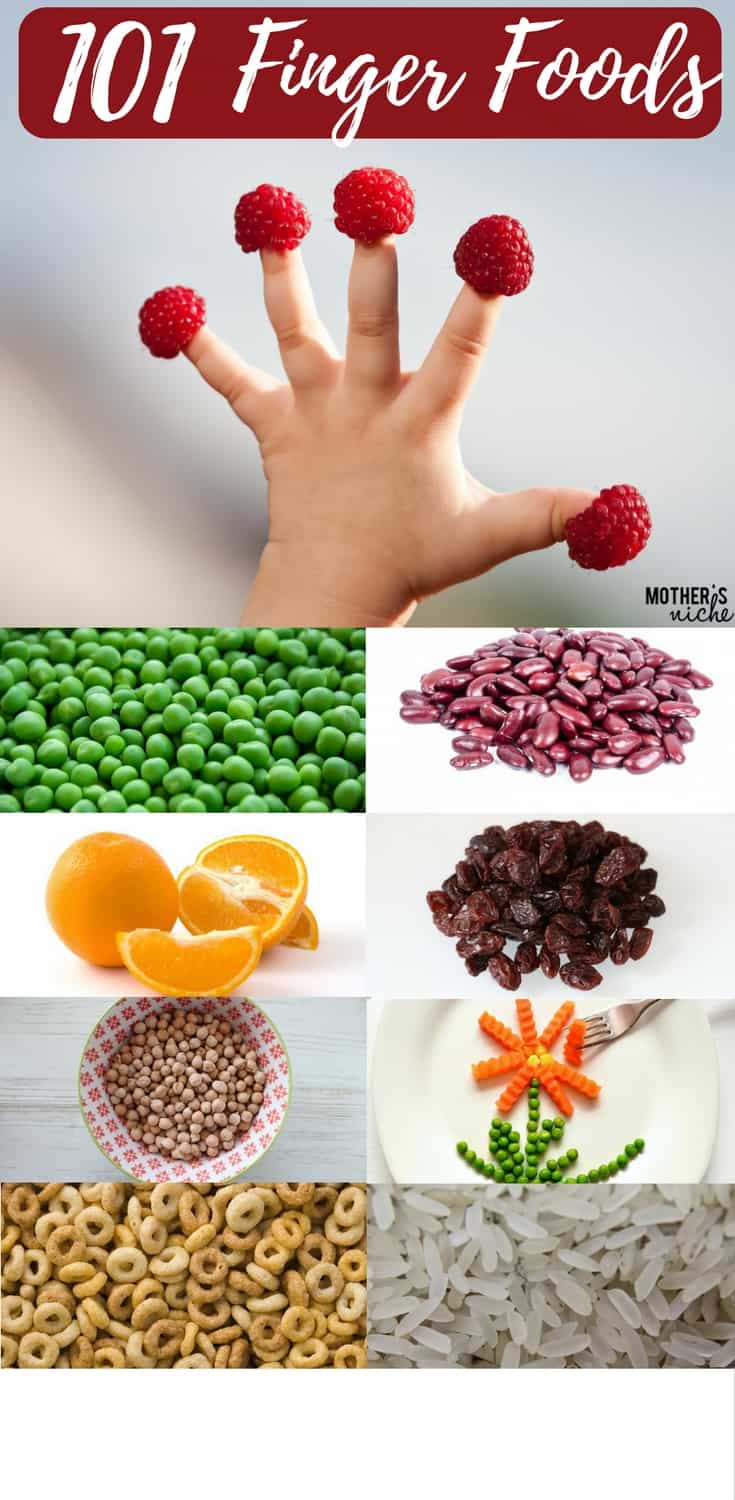 Finger Foods for babies and toddlers! Sometimes you just need some more ideas! This list has you covered.