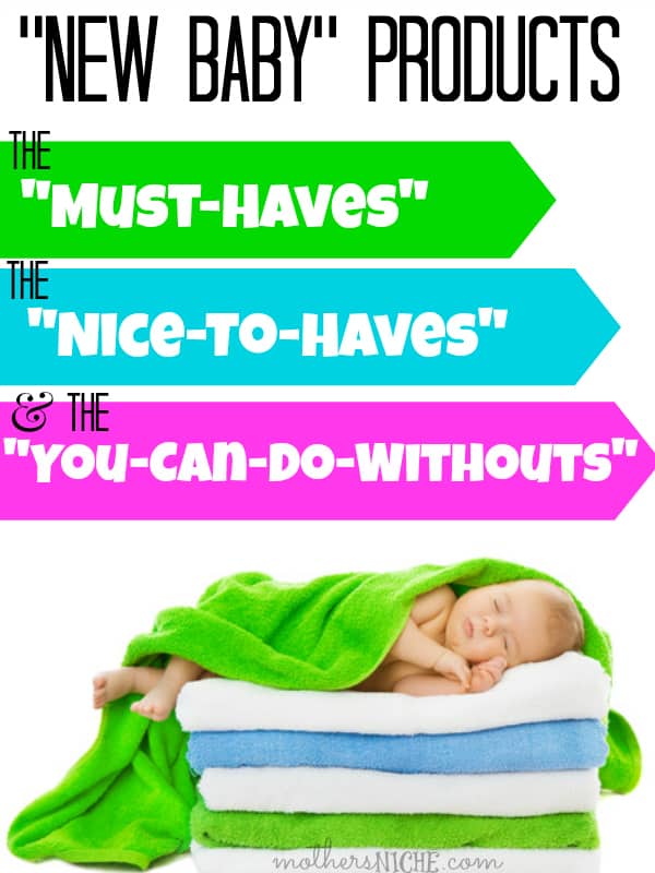 Baby Products Guide: The Must-haves as well as the Unecessary