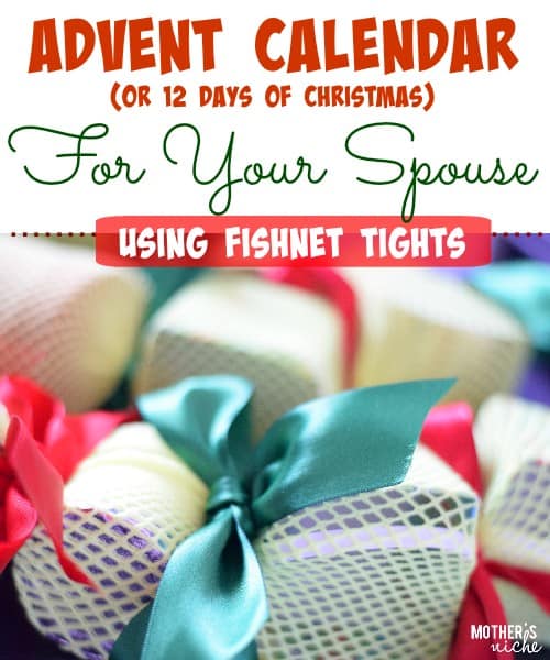 Advent Calendar + 12 Days of Christmas for Your Spouse