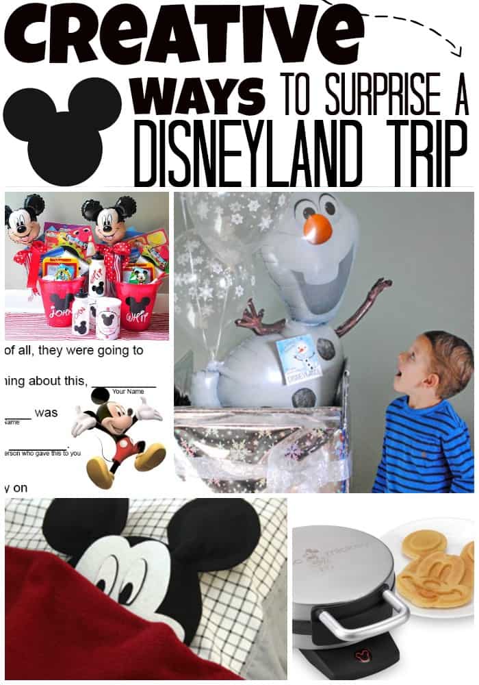 So Fun! We can't wait to surprise our kids with a trip to Disneyland