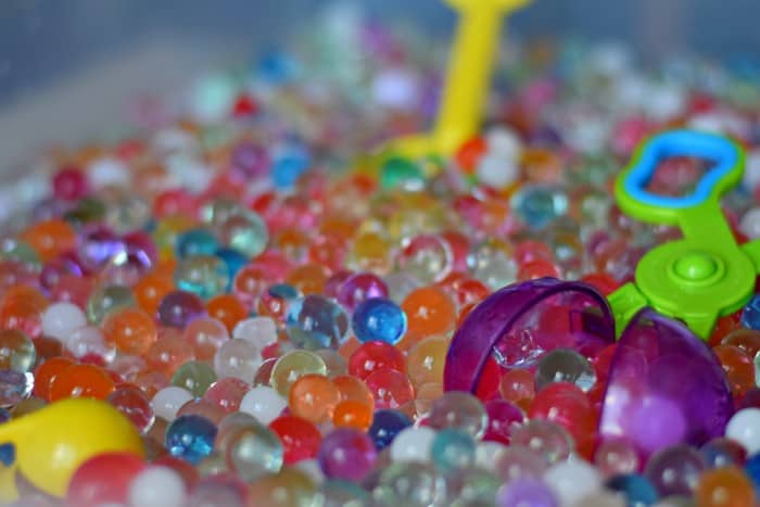 Fun things to do with water beads!