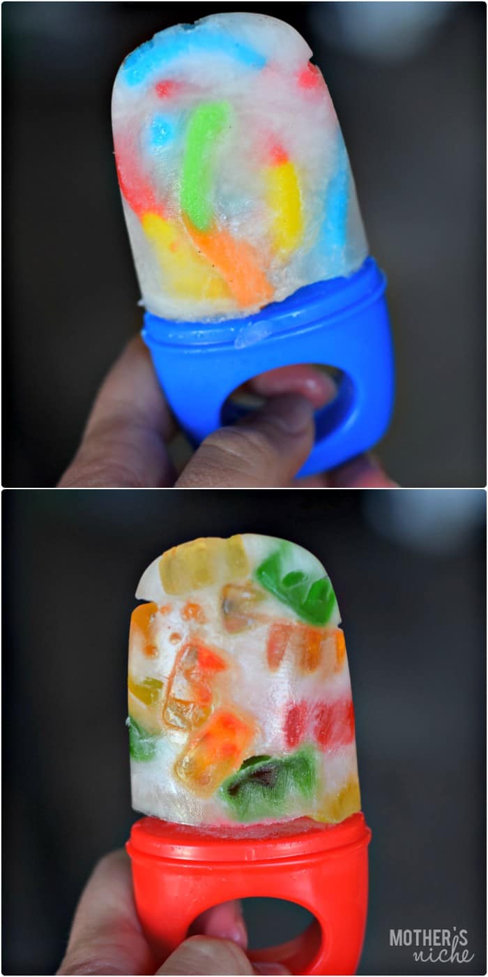 Gummy Bear Popsicles