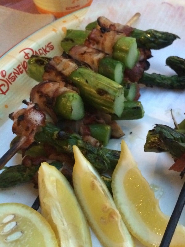 Bacon Asparagus--All the amazing foods you need to try at Disneyland