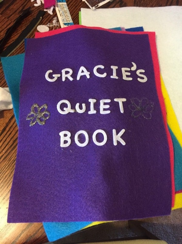 quiet book for the crafty impaired