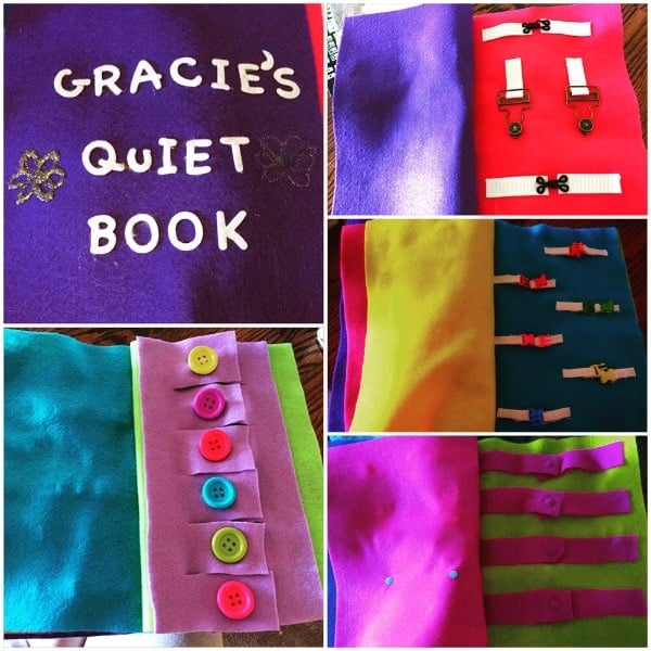 easy toddler quiet book for the crafty-impaired