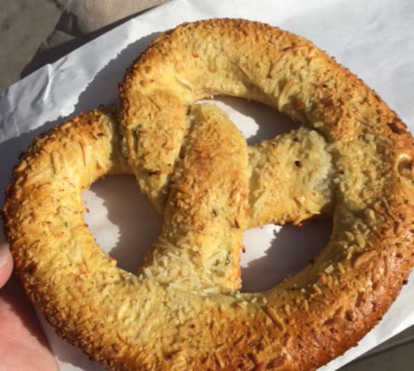 Cream Cheese Pretzels at Disneyland + other good things you should eat