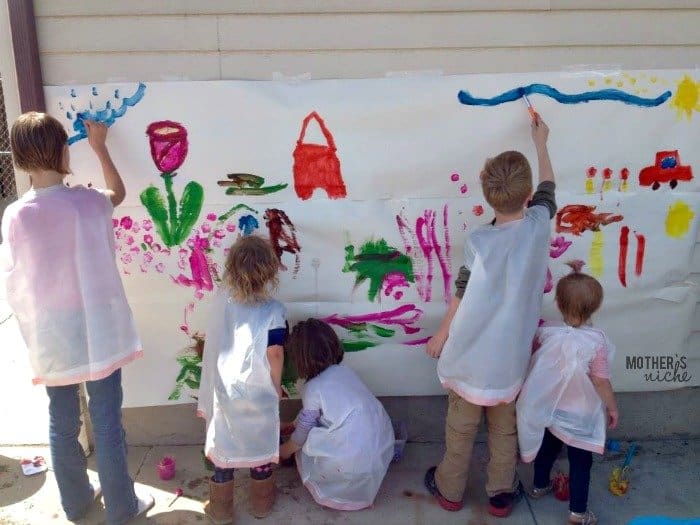 Really Awesome Summer Activities: Paint Your Own Wall Mural