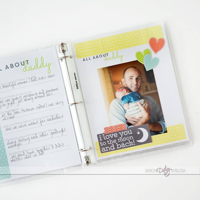 "Our Love Story For Baby" Memory Book