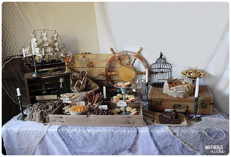 pirate party decor + Food ideas