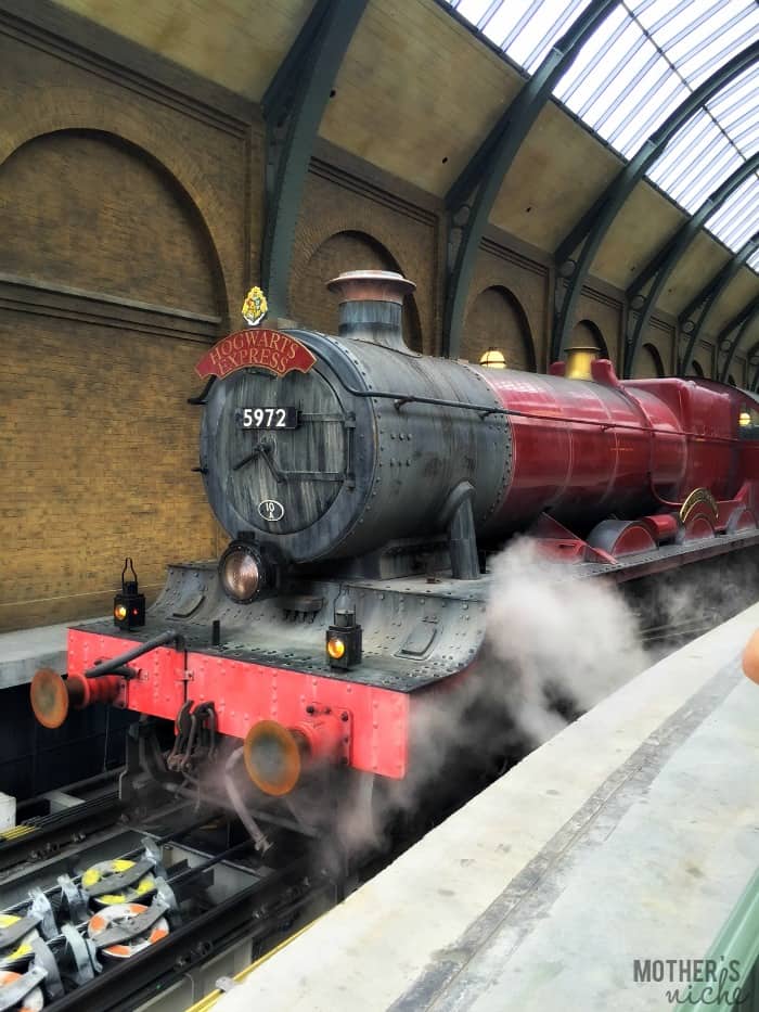 Hogwarts Express at the wizarding world of Harry Potter