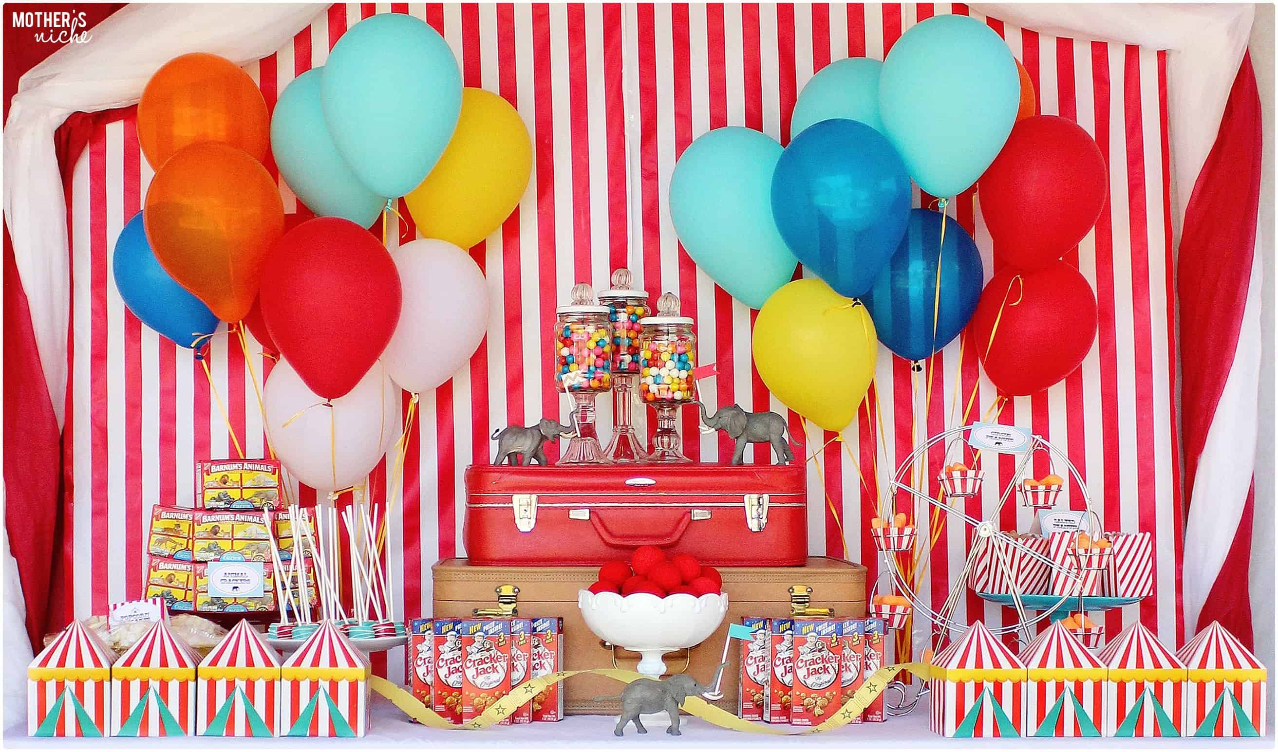 Circus Party Decor
