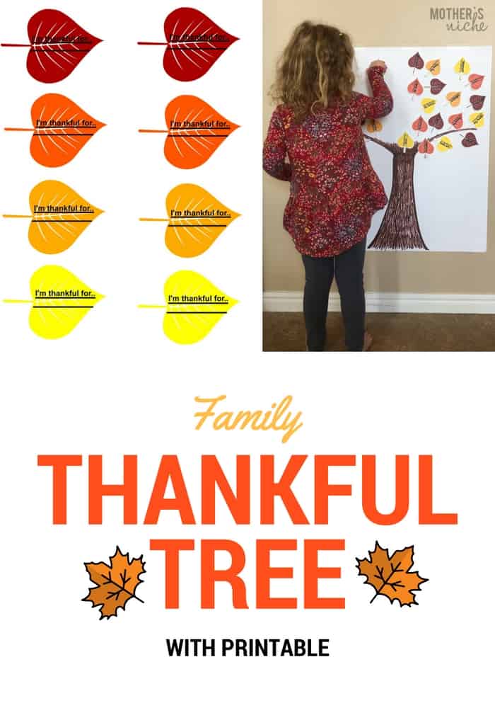 Family Thankful Tree