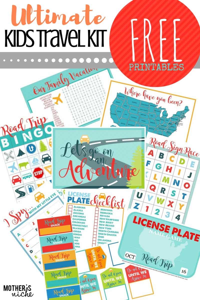 The Ultimate Activity Travel Kit & FREE PRINTABLES