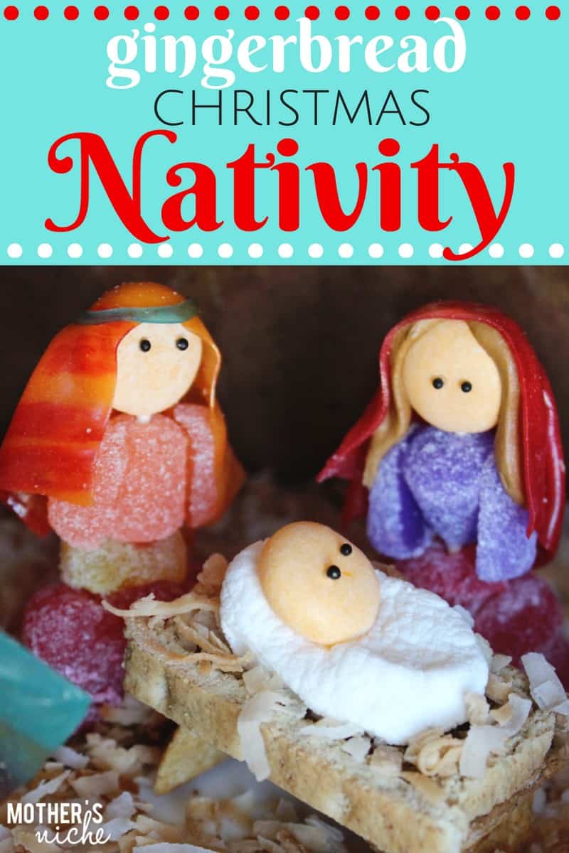 Easy and Adorable GINGERBREAD NATIVITY + the BEST Gingerbread and royal icing recipes