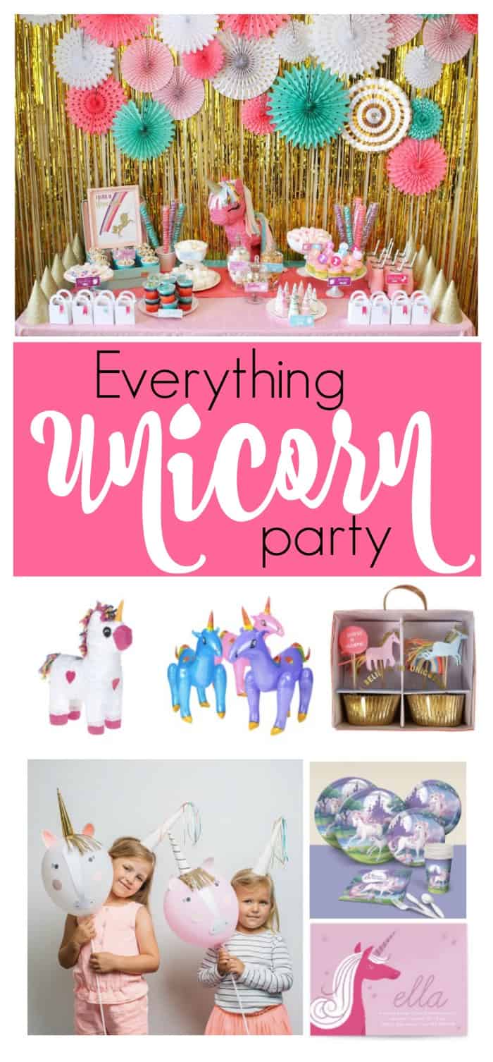 Party Ideas for the Perfect Unicorn Party