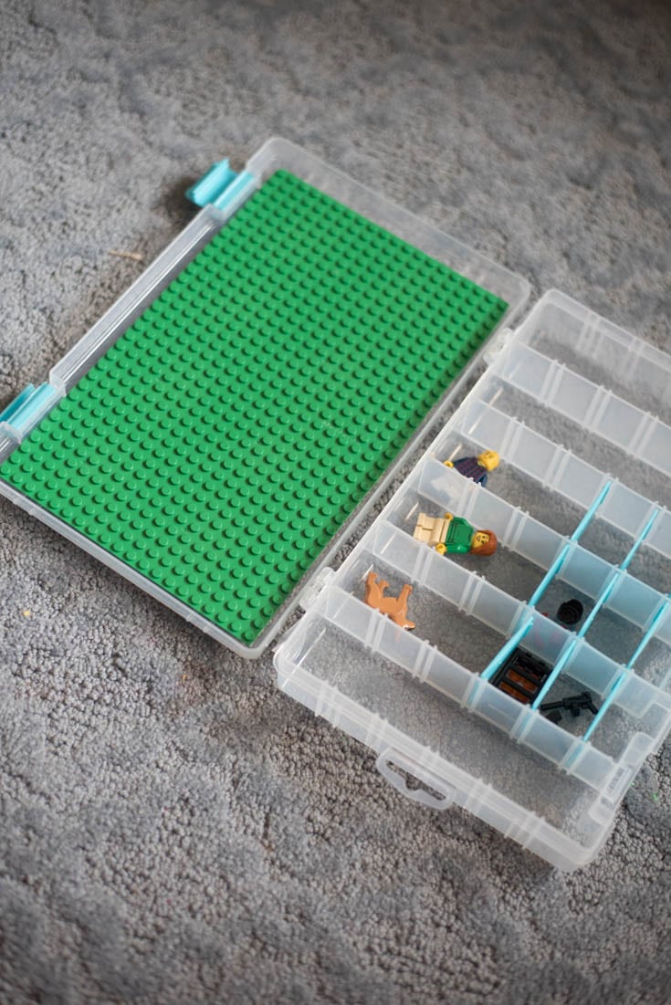 Lego Travel Case, table or tray. Perfect Homemade Christmas gift for kids